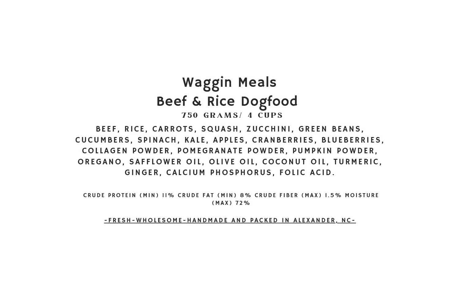 Beef & Rice Farm Meal
