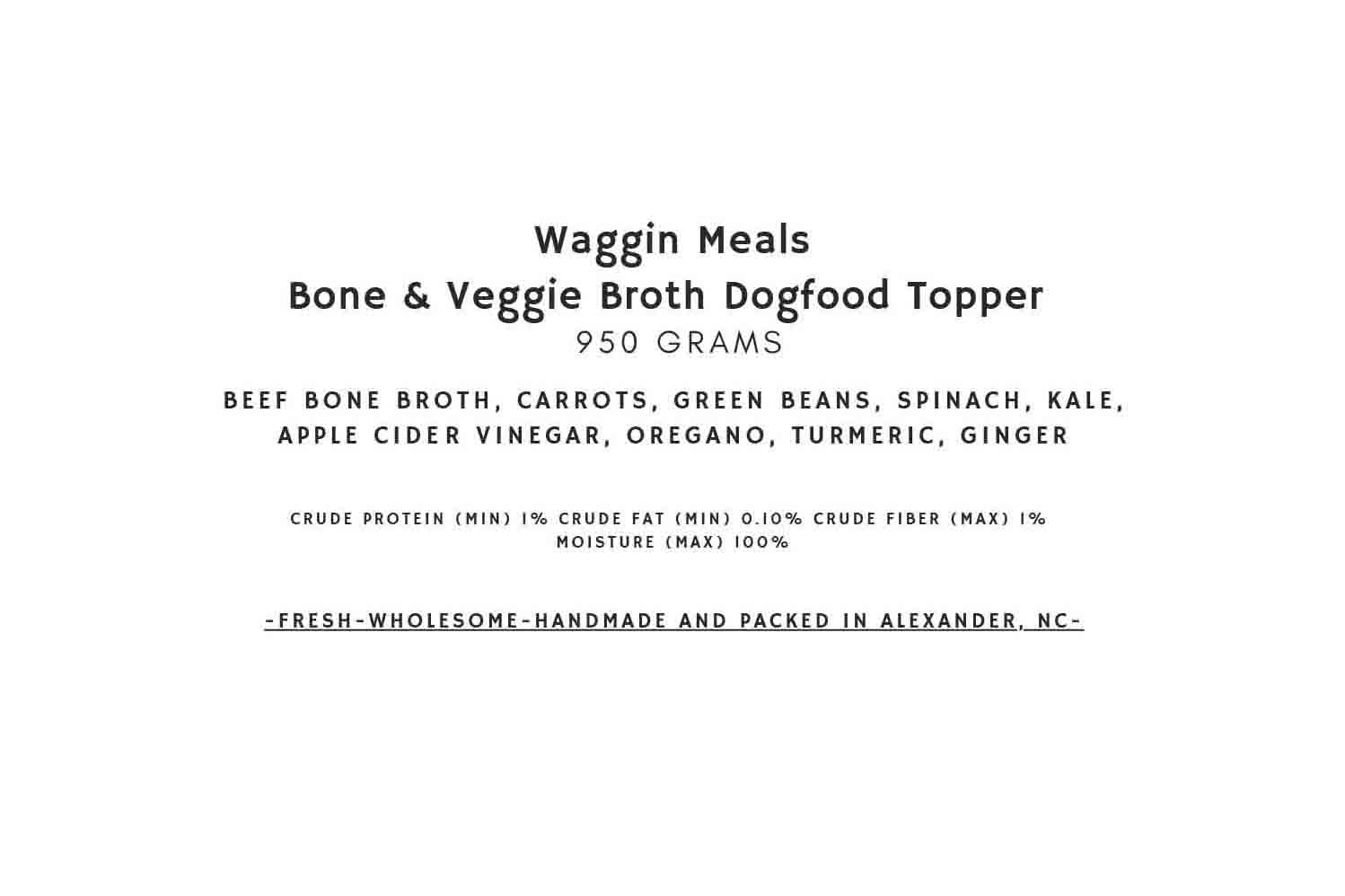 Bone & Veggie Broth