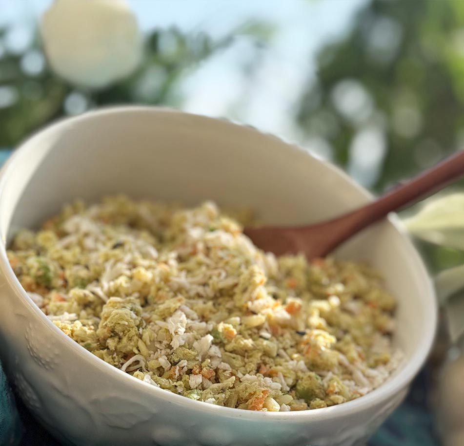 Freshly Frozen Meals- Chicken & Rice Dogfood