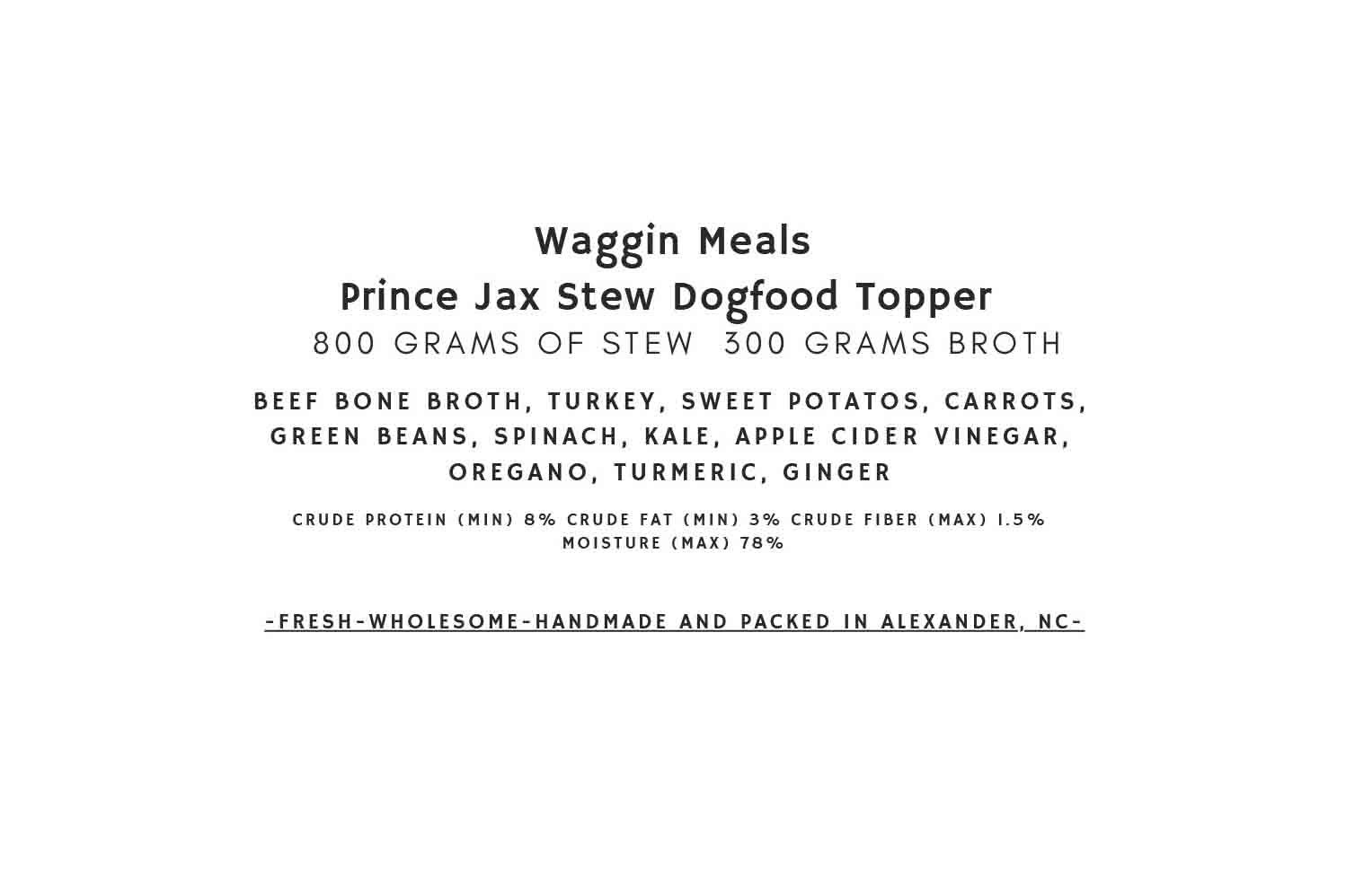 Prince Jax Stew