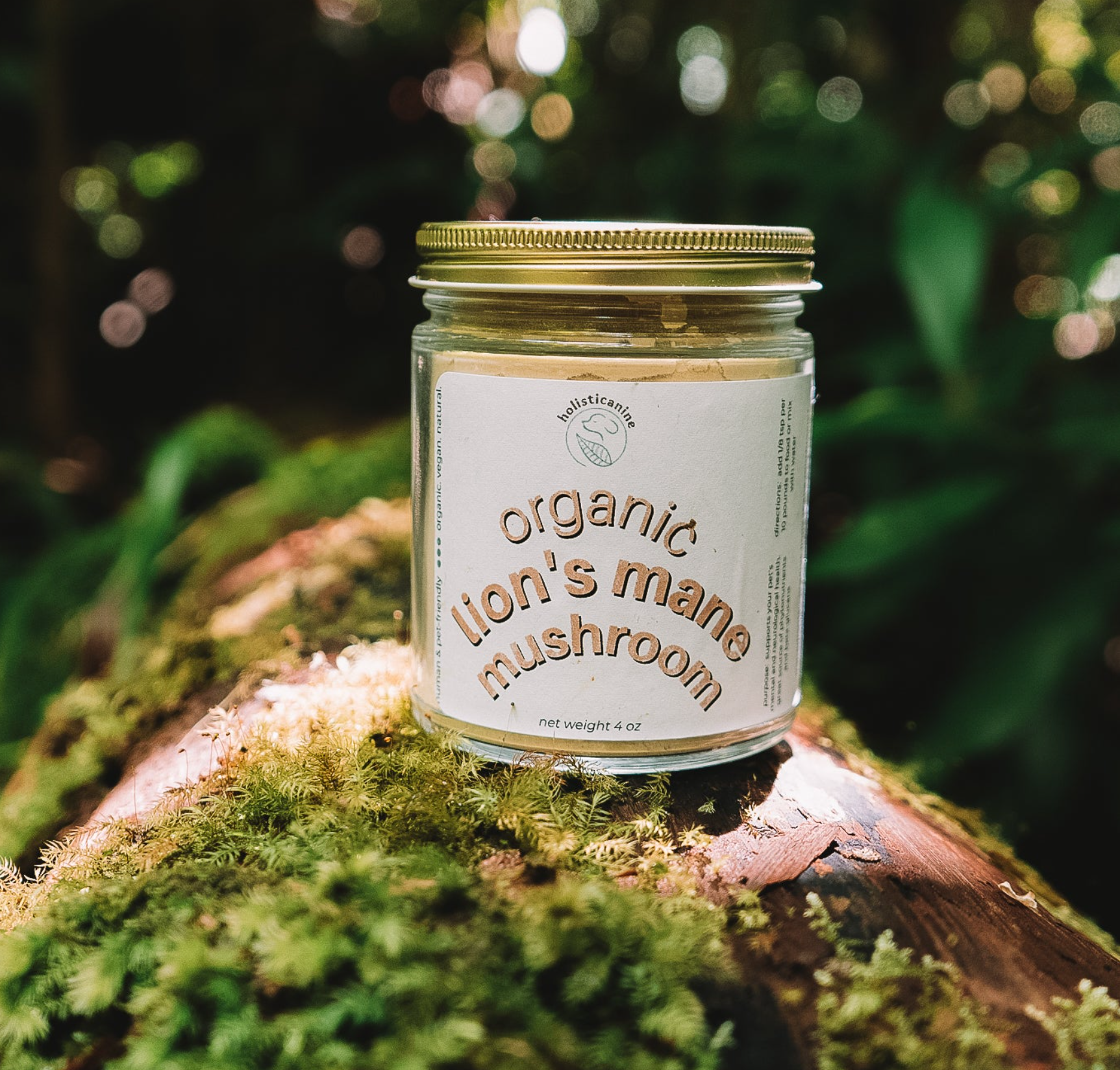 Supplement- Organic Lion's Mane Mushroom - Neurological and Immune Support