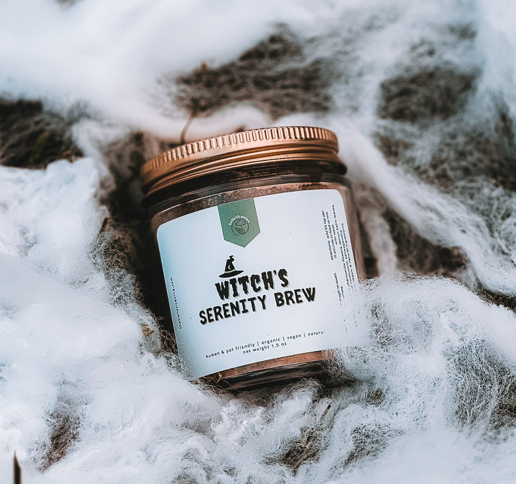 Witch's Serenity Brew - Calming and Immune Support Supplement