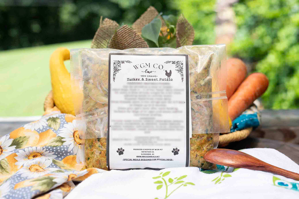 Freshly Frozen Meals- Turkey & Sweet Potato Dogfood