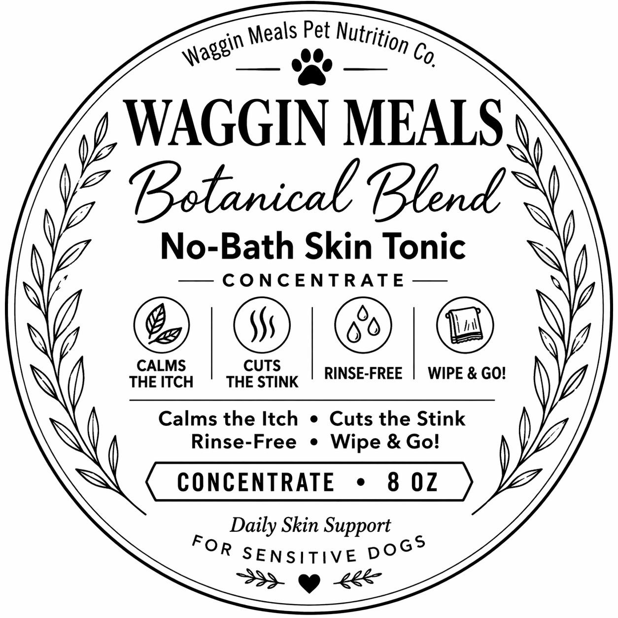Botanical- No Bath Skin Tonic Concetrate